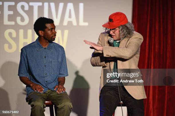 Gary Richardson and John Reynolds perform onstage during the Vulture Festival presented by AT&T - Comedy Show at The Bell House on May 20, 2018 in...