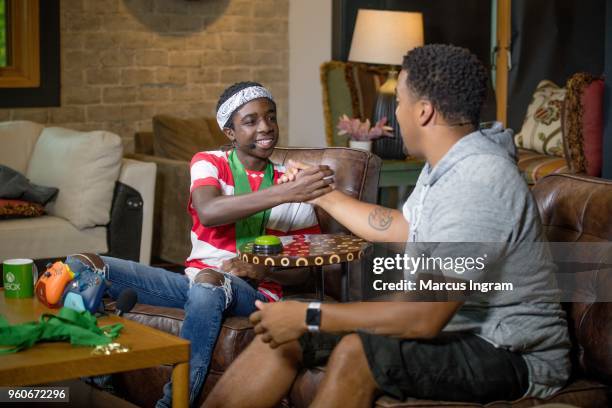 Xbox Game Pass Challenge featuring Caleb Mclaughlin with host Rukari Austin on May 20, 2018 in Atlanta, Georgia.