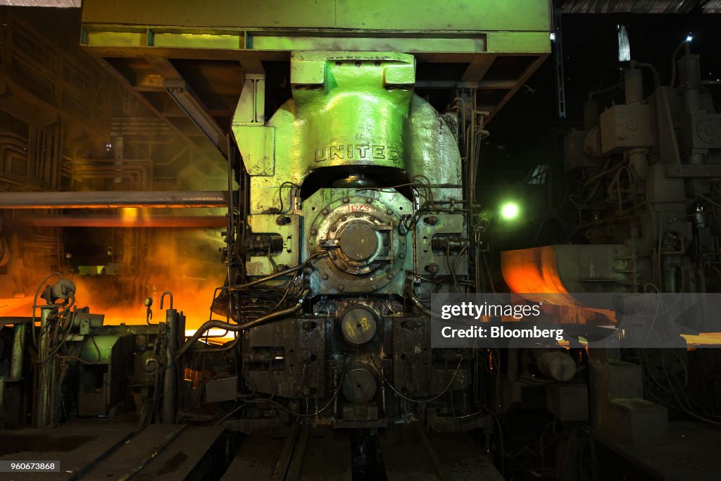 Operations at the Jindal Stainless Ltd. Plant