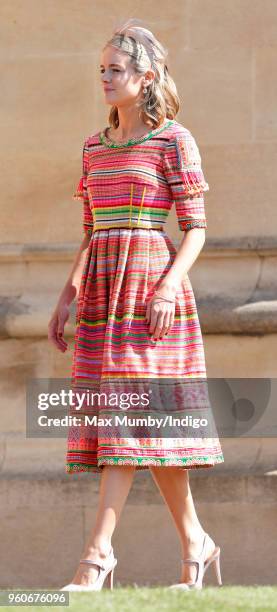 Cressida Bonas attends the wedding of Prince Harry to Ms Meghan Markle at St George's Chapel, Windsor Castle on May 19, 2018 in Windsor, England....
