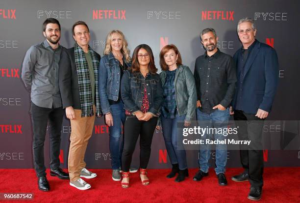 Sound designer Eric Hoehn, Composer Carlos Rafael Rivera, Makeup department head Tarra Day, Editor Michelle Tesoro, Costume designer Betsy Heimann,...