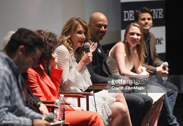 Jennifer Fox, Laura Dern, Common, Isabelle Nelisse and Jason Ritter attend FYC Screening of HBO's Film THE TALE at the Landmark Theater on May 20,...