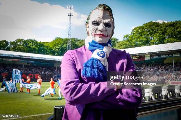 Supporter of De Graafschap as the Ghost during the Dutch Jupiler League match between De Graafschap v Almere City at the De Vijverberg on May 20,...