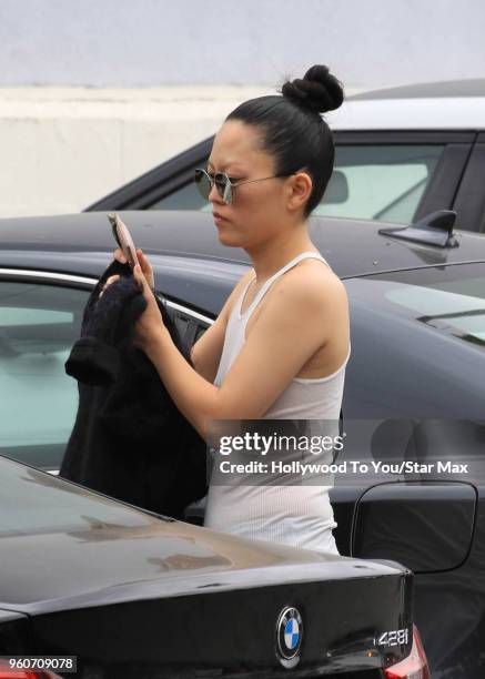 Hana Mae Lee seen on May 20, 2018 in Los Angeles, California.