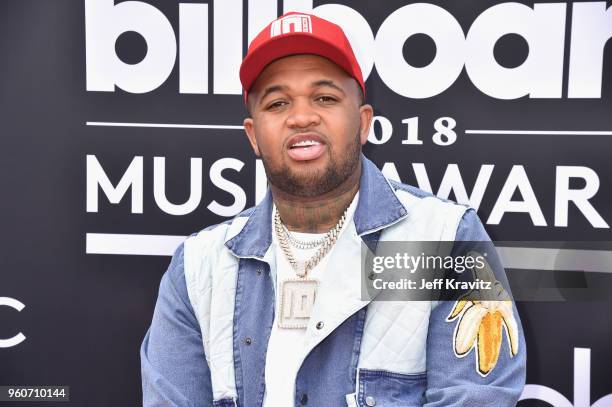 Mustard attends the 2018 Billboard Music Awards at MGM Grand Garden Arena on May 20, 2018 in Las Vegas, Nevada.