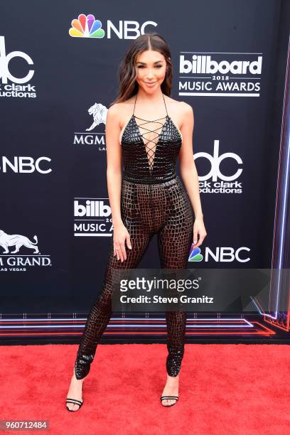 Recording artist Chantel Jeffries attends the 2018 Billboard Music Awards at MGM Grand Garden Arena on May 20, 2018 in Las Vegas, Nevada.
