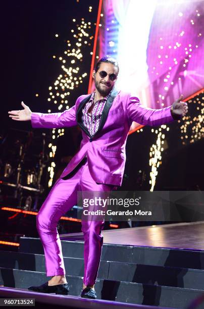 Maluma performs at Amway Center on May 20, 2018 in Orlando, Florida.
