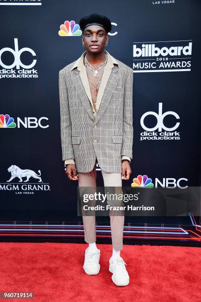 Influencer Rickey Thompson attends the 2018 Billboard Music Awards at MGM Grand Garden Arena on May 20, 2018 in Las Vegas, Nevada.