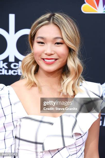 Olympic snowboarder Chloe Kim attends the 2018 Billboard Music Awards at MGM Grand Garden Arena on May 20, 2018 in Las Vegas, Nevada.