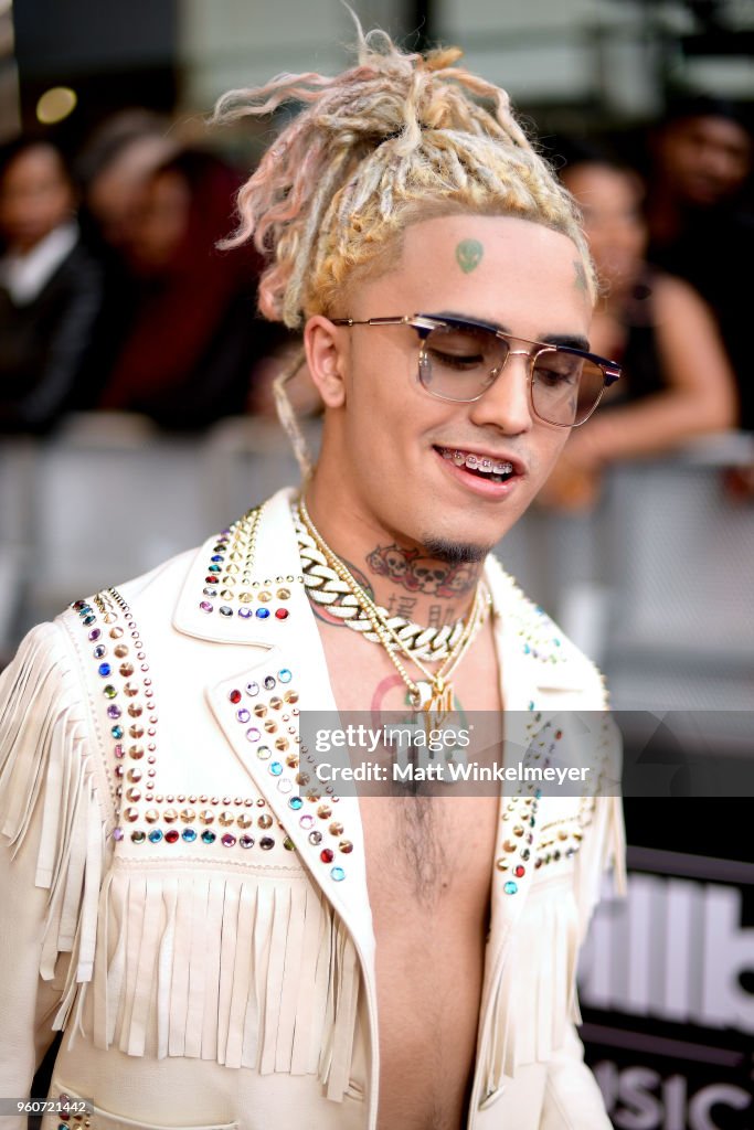Musical artist Lil Pump attends the Billboard Awards at... noticias - Getty Images
