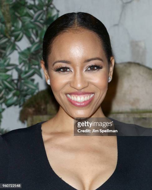 Actress Actress Dawn-Lyen Gardner attends the party for Ava DuVernay and "Queen Sugar" hosted by OWN at Laduree Soho on May 20, 2018 in New York City.