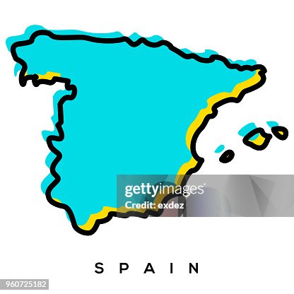 Spain map Spain map