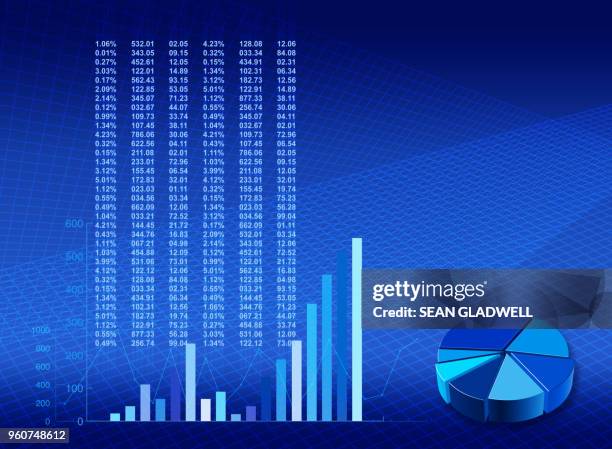 financial stock template - investment brochures foto e immagini stock