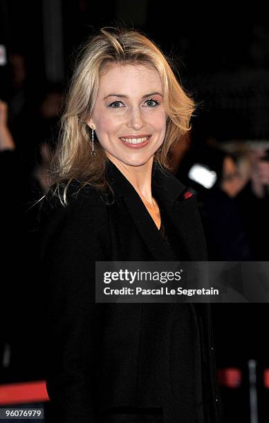 Actress Cachou arrives at Palais des Festivals to attend NRJ Music Awards on January 23, 2010 in Cannes, France.