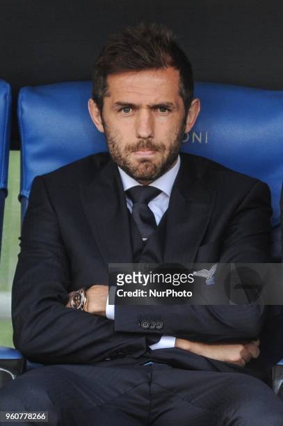 Senad Luli during serie A between SS Lazio v FC Internazionale in Rome, on May 20, 2018.