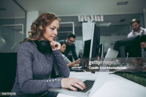 Old Programmer Lady 512 Older Woman Computer Code Stock Photos, High-Res Pictures, and ...