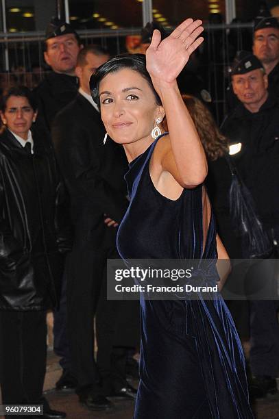 Singer Jenifer attends the NRJ Music Awards 2010 at Palais des Festivals on January 23, 2010 in Cannes, France.