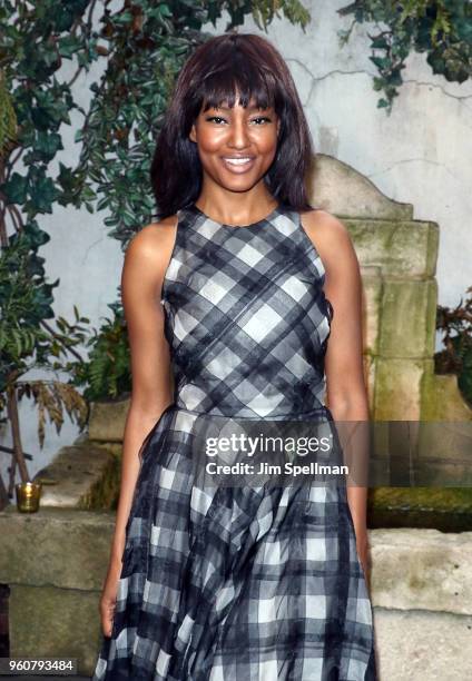 Actress Nichole Galicia attends the party for Ava DuVernay and "Queen Sugar" hosted by OWN at Laduree Soho on May 20, 2018 in New York City.