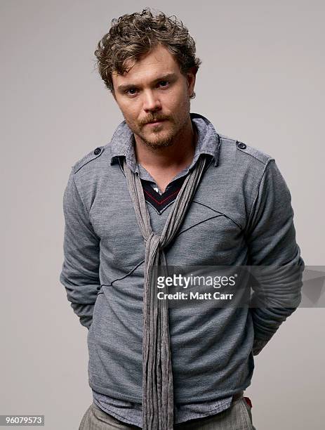 Actor Clayne Crawford poses for a portrait during the 2010 Sundance Film Festival held at the Getty Images portrait studio at The Lift on January 23,...