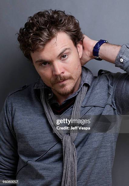 Actor Clayne Crawford poses for a portrait during the 2010 Sundance Film Festival held at the WireImage Portrait Studio at The Lift on January 23,...