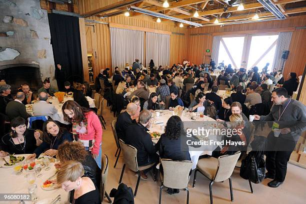 General view of atmosphere at the Director's Brunch during the 2010 Sundance Film Festival a Sundance Resort on January 23, 2010 in Park City, Utah.