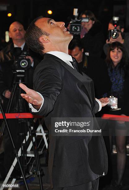 Nikos Aliagas attends the NRJ Music Awards 2010 at Palais des Festivals on January 23, 2010 in Cannes, France.