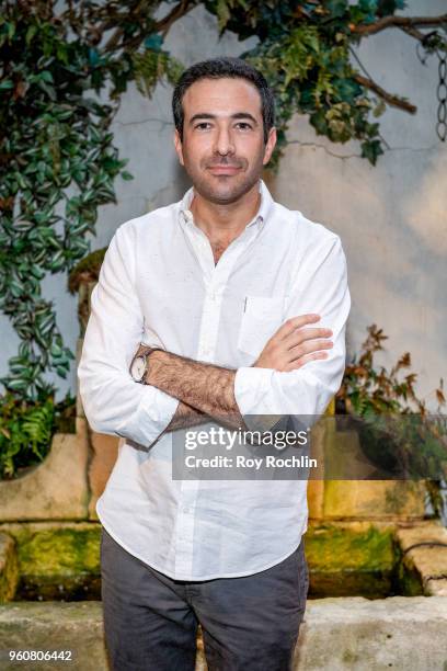 Ari Melber attends The Cinema Society with OWN host the 'Queen Sugar' garden cocktail party at Laduree Soho on May 20, 2018 in New York City.