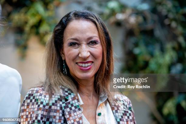 Pat Cleveland attends The Cinema Society with OWN host the 'Queen Sugar' garden cocktail party at Laduree Soho on May 20, 2018 in New York City.
