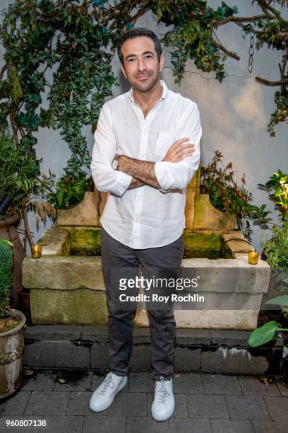 Ari Melber attends The Cinema Society with OWN host the 'Queen Sugar' garden cocktail party at Laduree Soho on May 20, 2018 in New York City.