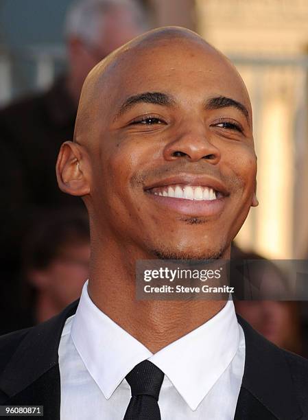 Actor Mehcad Brooks arrives at the 16th Annual Screen Actors Guild Awards held at The Shrine Auditorium on January 23, 2010 in Los Angeles,...