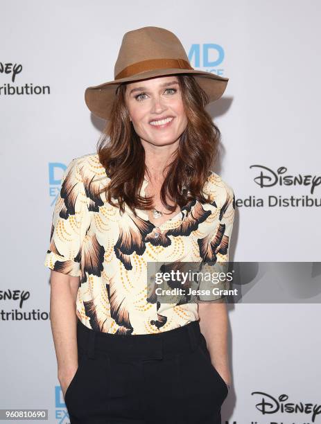 Actress Robin Tunney attends the Disney/ABC International Upfronts at the Walt Disney Studio Lot on May 20, 2018 in Burbank, California.