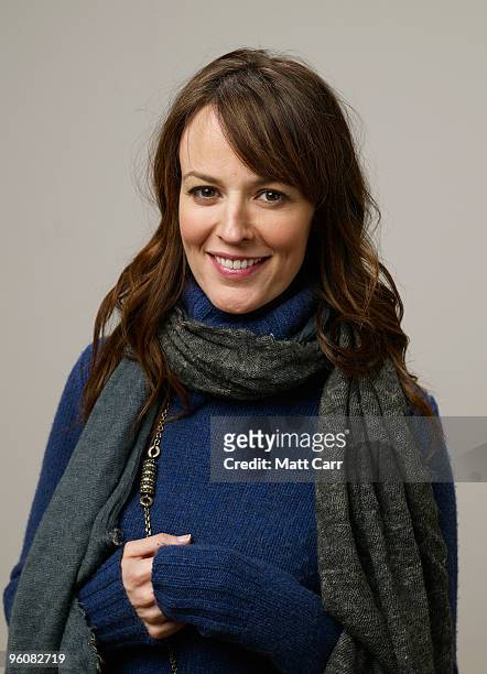 Actress Rosemarie DeWitt poses for a portrait during the 2010 Sundance Film Festival held at the Getty Images portrait studio at The Lift on January...