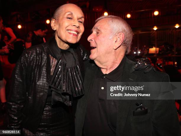 Carmen de Lavallade and John Kander attend the 2018 Chita Rivera Awards at NYU Skirball Center on May 20, 2018 in New York City.