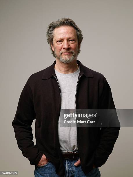 Actor Chris Cooper poses for a portrait during the 2010 Sundance Film Festival held at the Getty Images portrait studio at The Lift on January 23,...