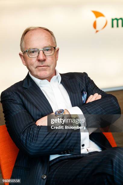 Pekka Vauramo, incoming chief executive officer of Metso Oyj, poses for a photograph ahead of a news conference announcing Vauramo as the new CEO, at...