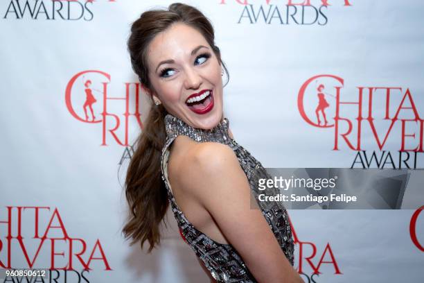 Laura Osnes attends the 2018 Chita Rivera Awards at NYU Skirball Center on May 20, 2018 in New York City.