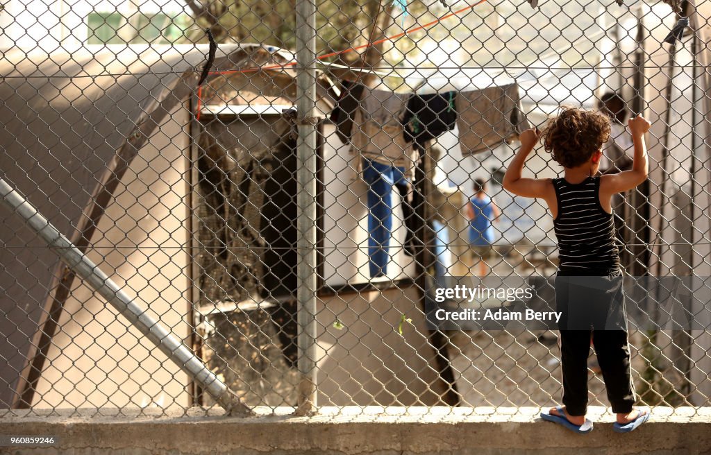 Refugees Remain Stranded On Lesbos