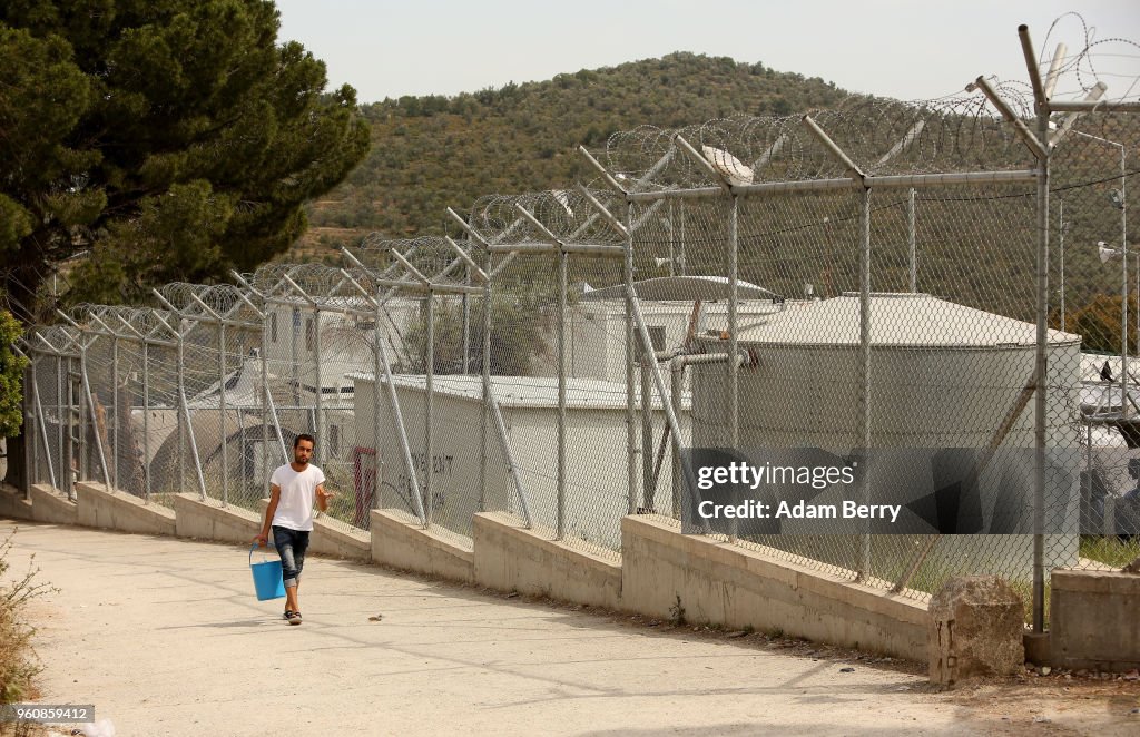Refugees Remain Stranded On Lesbos