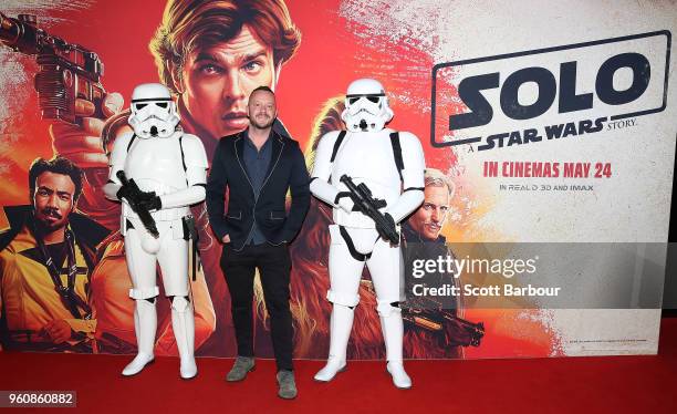 Walt Collins attends Solo: A Star Wars Story Screening on May 21, 2018 in Melbourne, Australia.