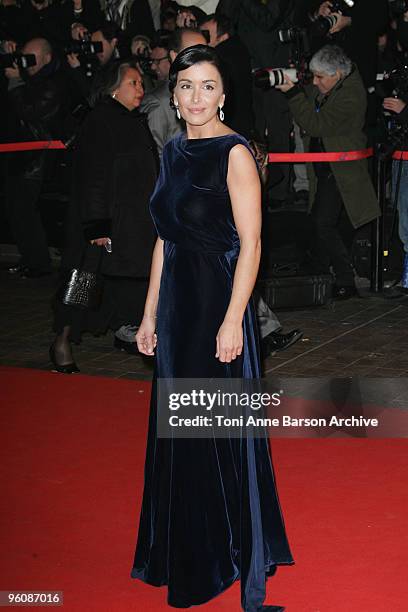 Jenifer Bartoli arrives at NRJ Music Awards at the Palais des Festivals on January 23, 2010 in Cannes, France.