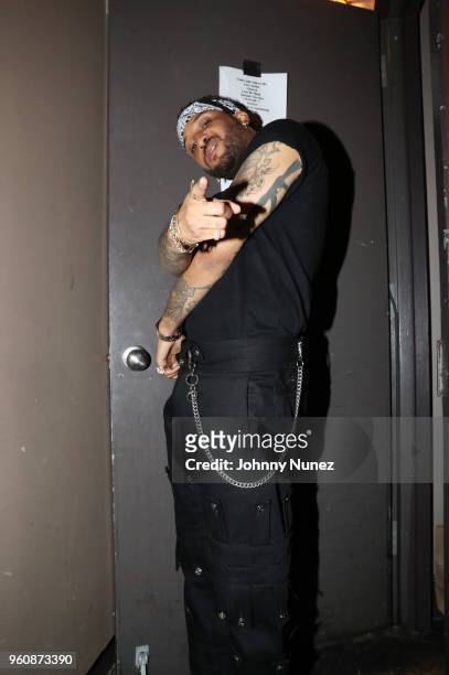 Recording artist Ro James backstage at Bowery Ballroom on May 20, 2018 in New York City.