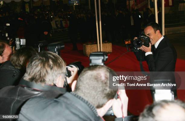 Nikos Aliagas arrives at NRJ Music Awards at the Palais des Festivals on January 23, 2010 in Cannes, France.