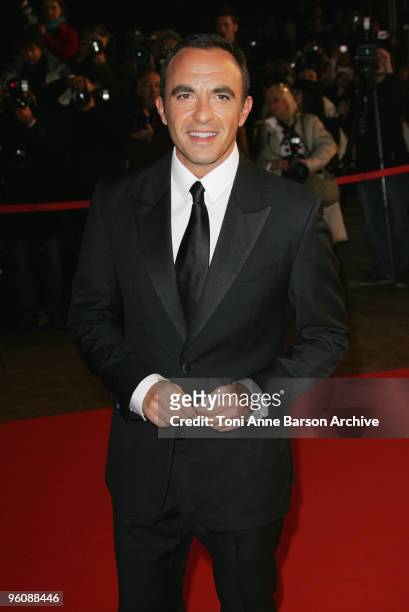 Nikos Aliagas arrives at NRJ Music Awards at the Palais des Festivals on January 23, 2010 in Cannes, France.