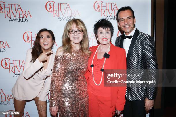 Chita Rivera during the The 2nd Annual Chita Rivera Awards Honoring Carmen De Lavallade, John Kander, And Harold Prince at NYU Skirball Center on May...