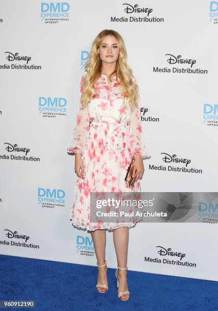 Actress Virginia Gardner attends the Disney/ABC International Upfronts at the Walt Disney Studio Lot on May 20, 2018 in Burbank, California.