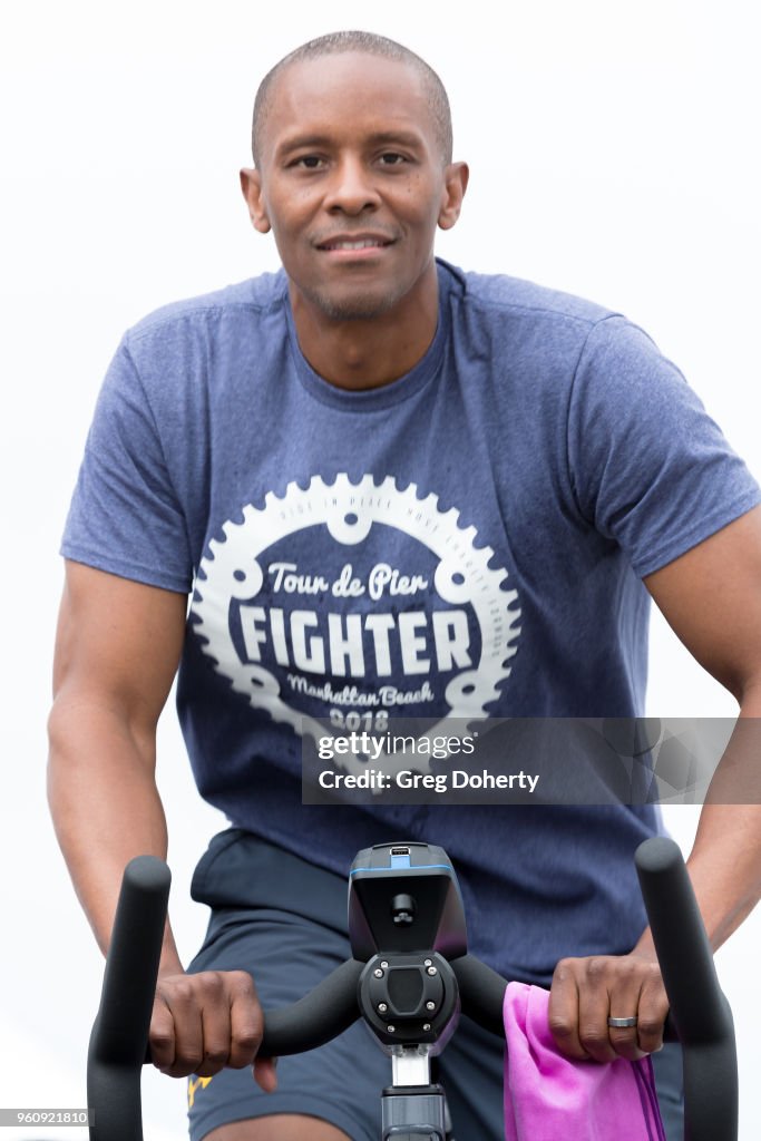 Tyus Edmond Tyus Edney attends the 6th Annual Tour de Pier at Manhattan Beach ...