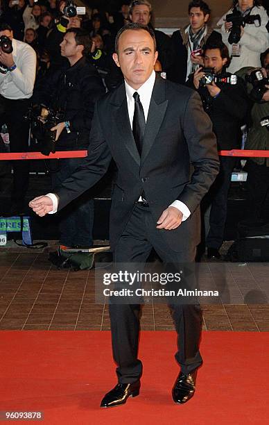 Nikos Aliagas attends the 11th NRJ Music Awards at Palais des Festivals on January 23, 2010 in Cannes, France.