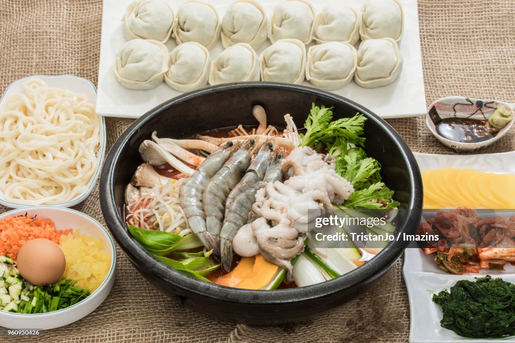 Dumplings, Shabu-shabu, Food, Cuisine