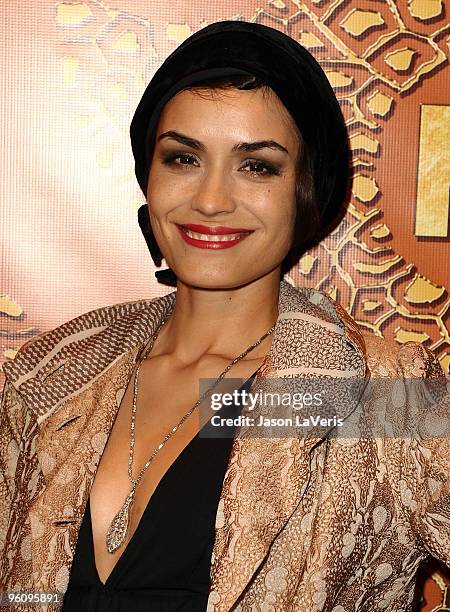 Actress Shannyn Sossamon attends the official HBO after party for the 67th annual Golden Globe Awards at Circa 55 Restaurant at the Beverly Hilton...