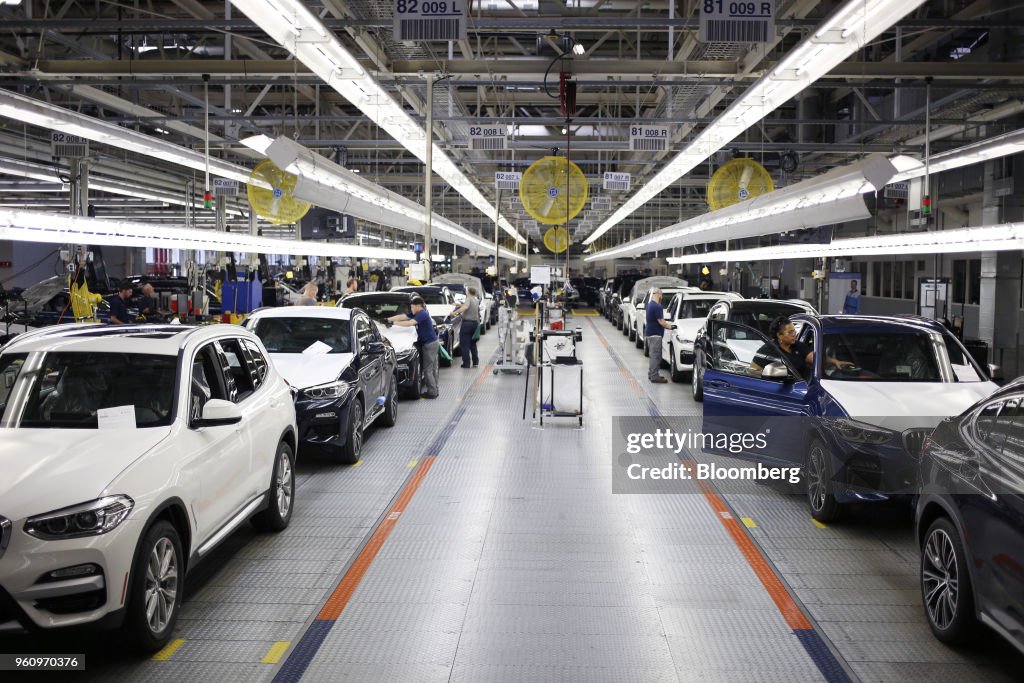 Inside The BMW Manufacturing Co. Assembly Plant Ahead Of Markit Manufacturing Figures